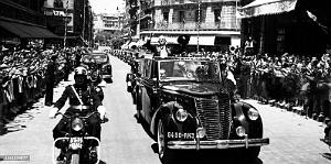 2337- Oran - Boulevard Seguin - Visite du President2 Auriol - 2 Juin 1949